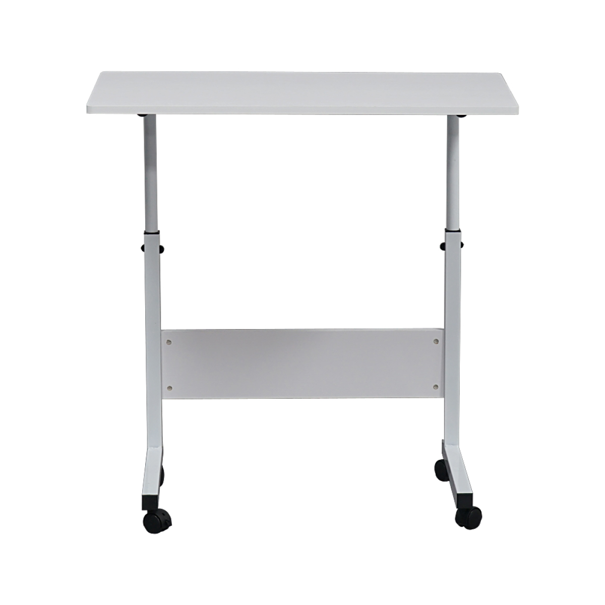[Old code:92088120]Removable E1 15MM Chipboard & Steel Side Table with Baffle White L