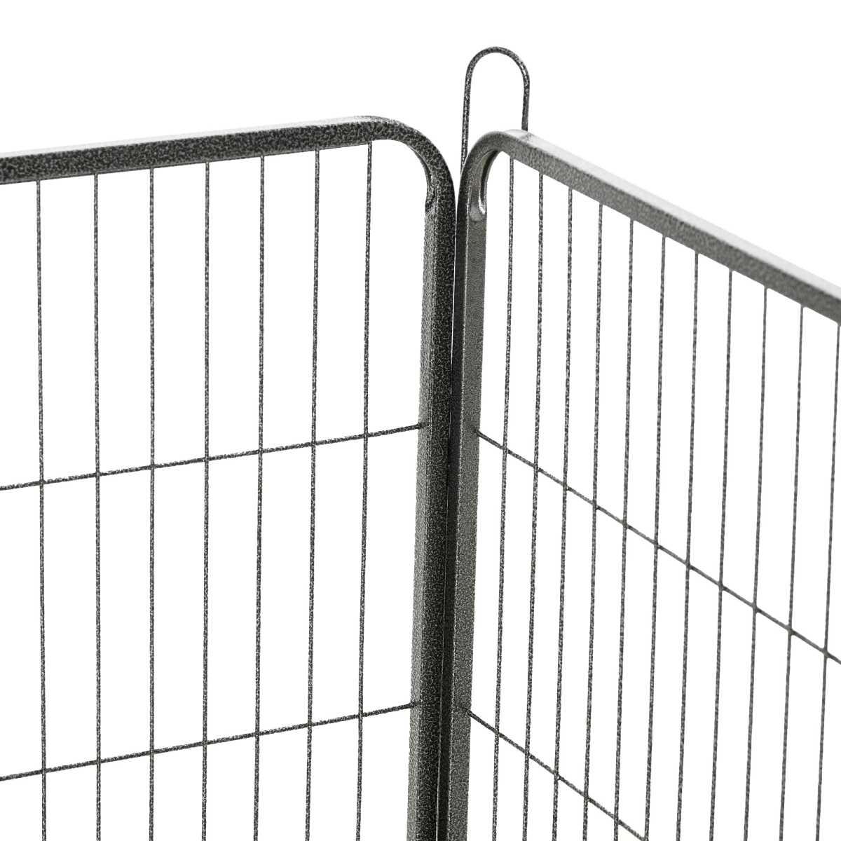 Heavy Duty Dog Pen with 2 Doors, 16 Panels Dog Playpen Puppy Pen, 60H cm
