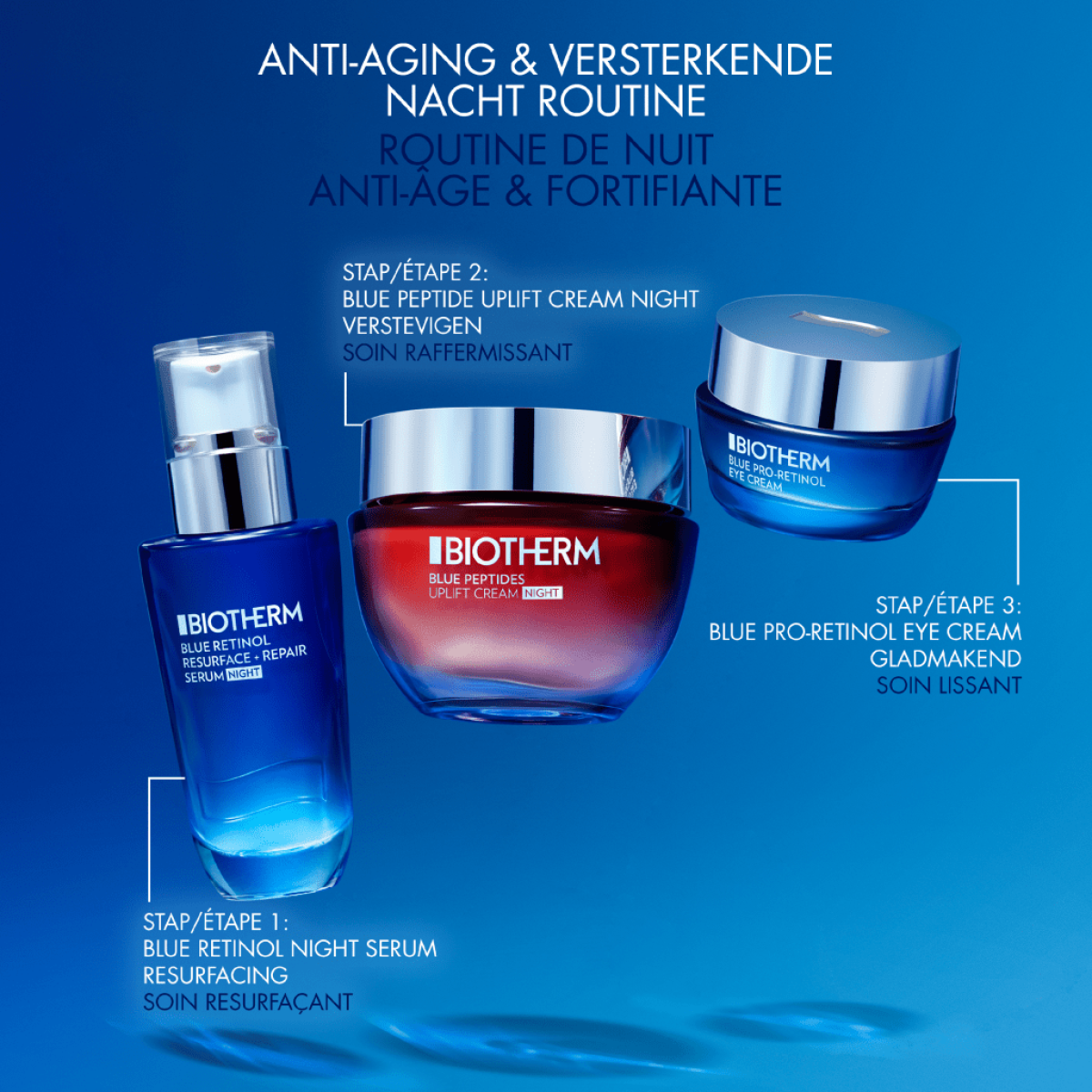 Biotherm Blue Peptides Uplift Night Cream 50ml