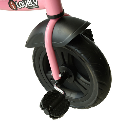 Baby Kids Children Toddler Tricycle Ride on Trike W/ 3 Wheels Pink HOMCOM