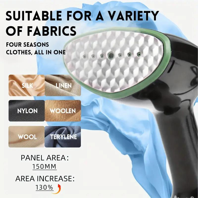 350ml Portable Garment Steamer – Handheld Fabric Wrinkle Remover for Clothes