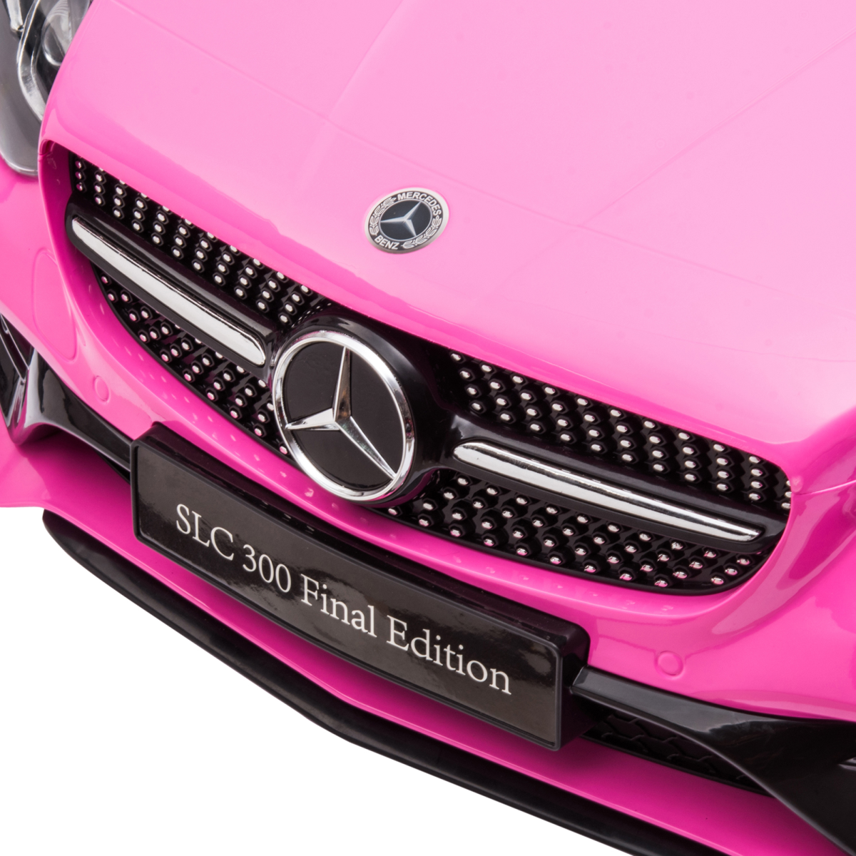Benz 12V Kids Electric Ride On Car W/ Remote Control Music Pink