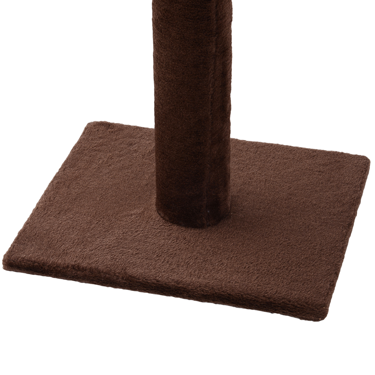 Floor to Ceiling Cat Tree for Indoor Cats 5-Tier Kitty Tower Brown