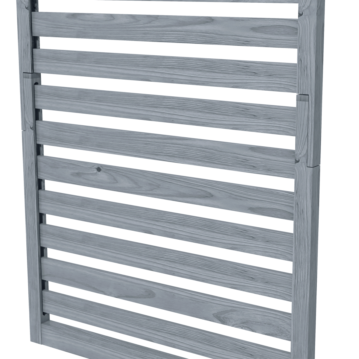 Outsunny Wall Mounted Plant Stands Set of 2 with Shelves and Slatted Trellis