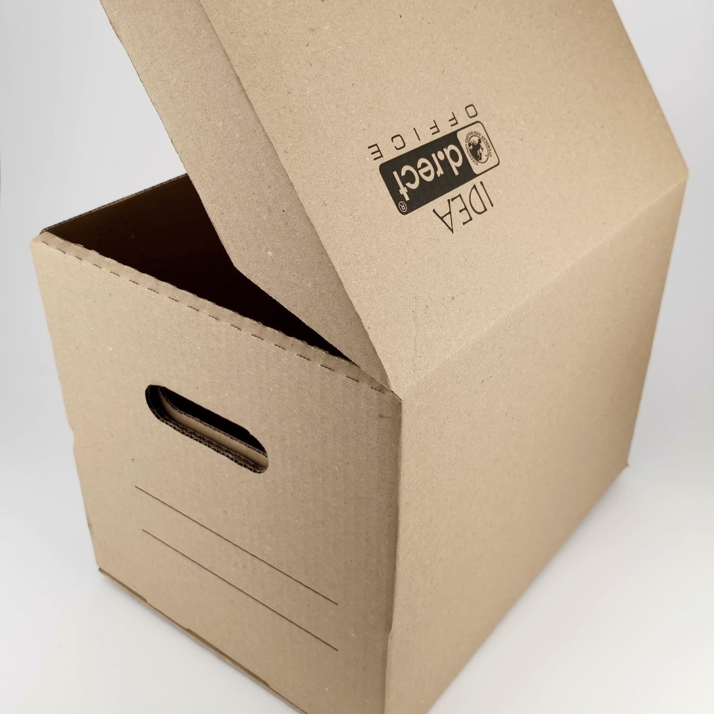 D.RECT Archive Box Cardboard A4 Idea Set of 6 Brown