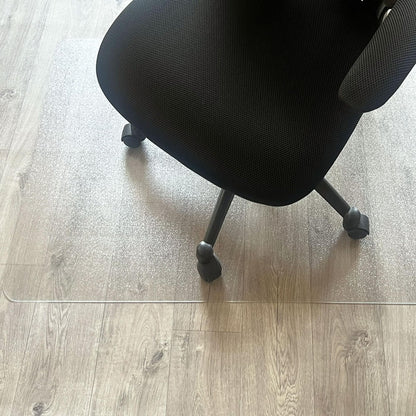 Marvelux Large Enhanced Polymer Office Chair Mat for Hard Floors, 120x150cm