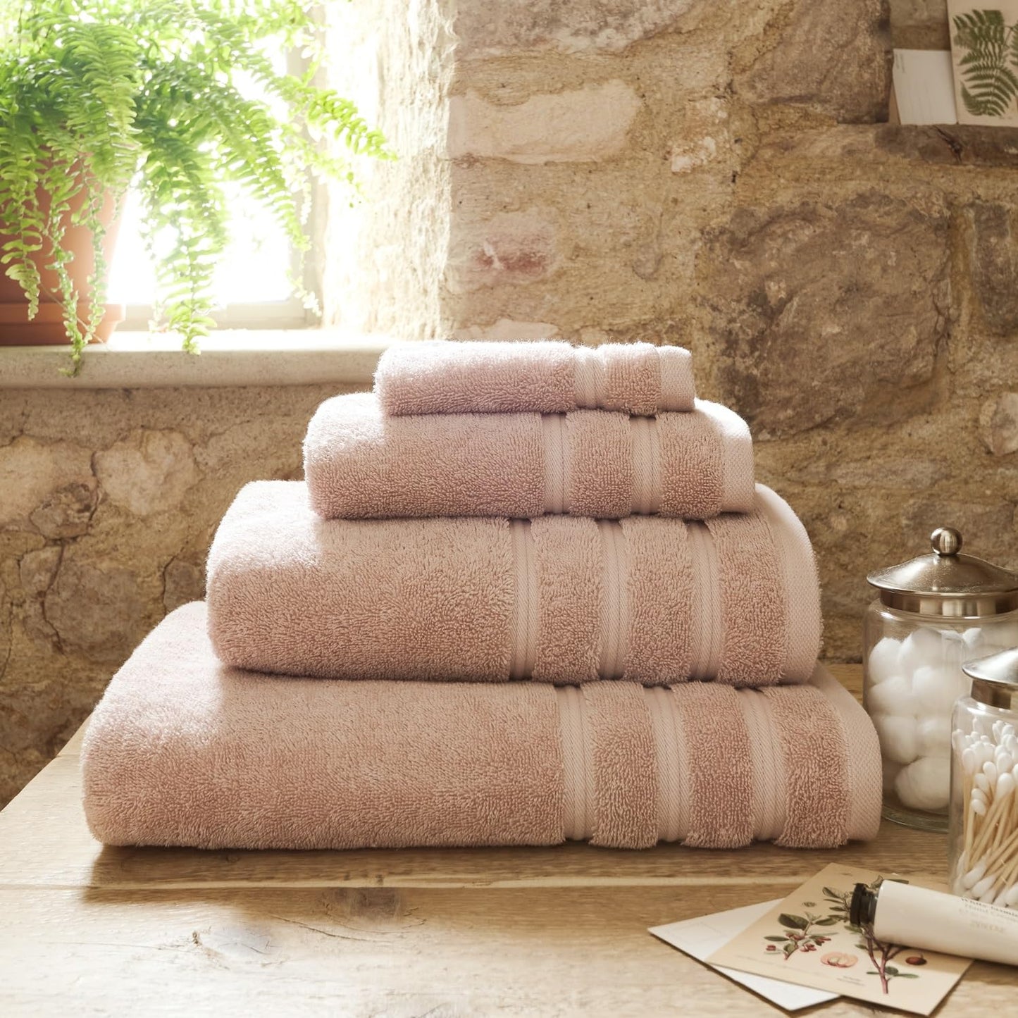 Christy Antalya Large Bath Towels | Set of 6 | 100% Turkish Cotton | 600GSM | Soft Plush Luxury Towel Set