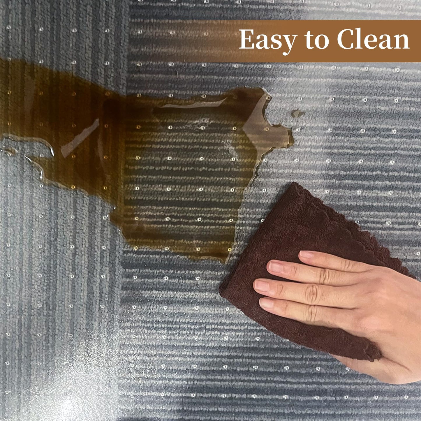 MESHDO Office Chair Mat for Carpet,90 X 120 X 0.22CM Desk Chair Mat for Carpet Floors
