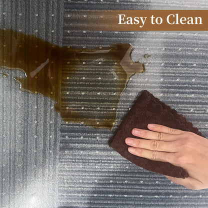 MESHDO Office Chair Mat for Carpet, 117 X 152 X 0.22CM Desk Chair Mat for Carpet Floors