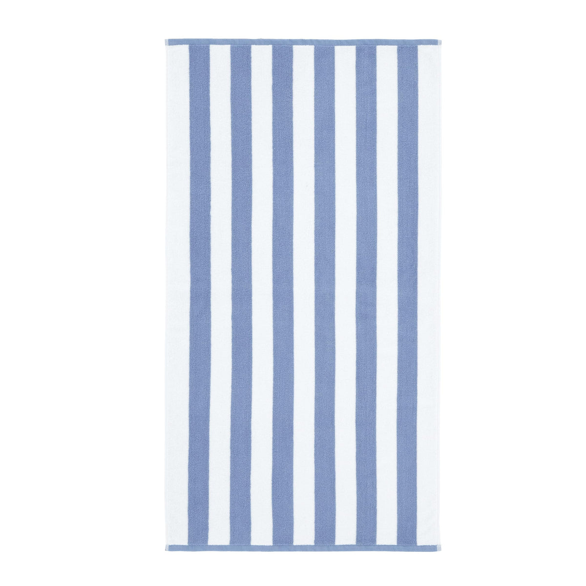 Bianca Reversible Stripe 50x85cm Cotton Jacquard Hand Towel Blue