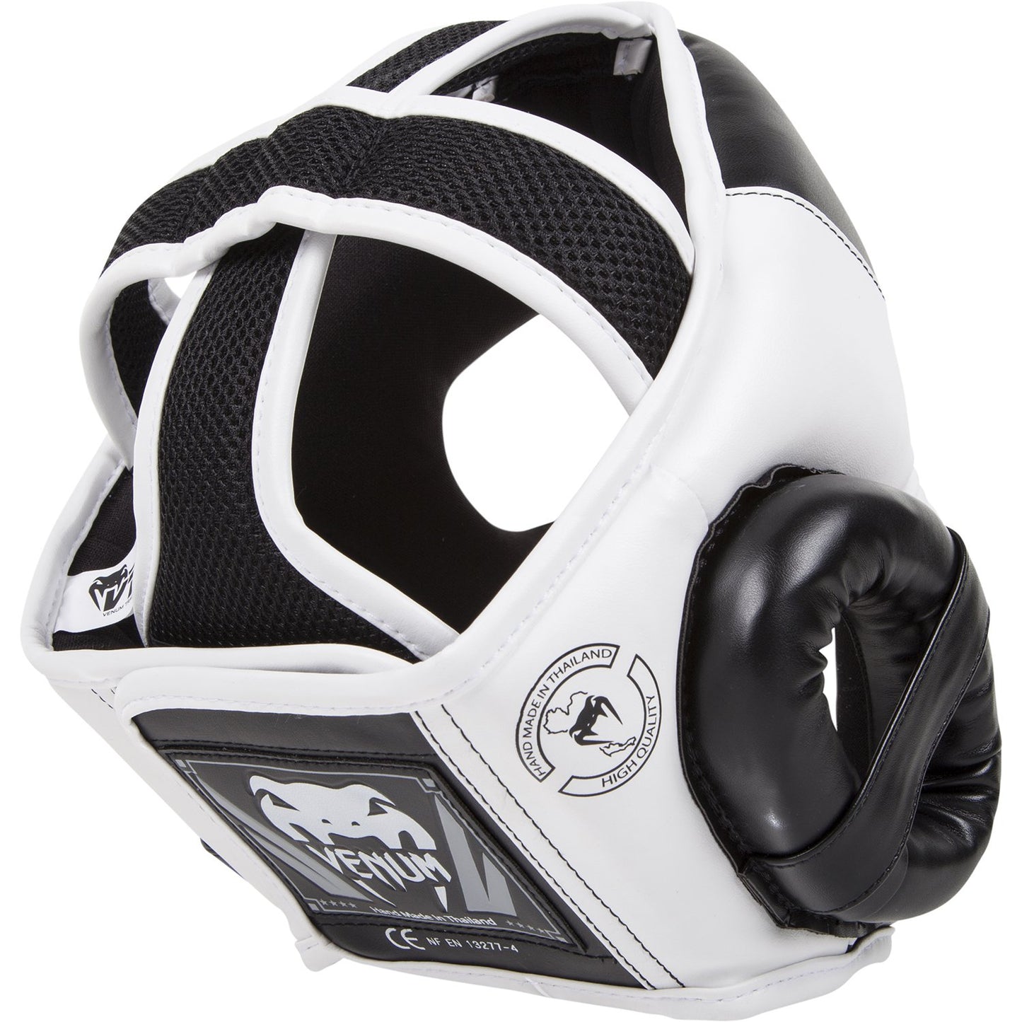 Venum, Challenger 2.0 Headgear, Men's, One Size, Black/White