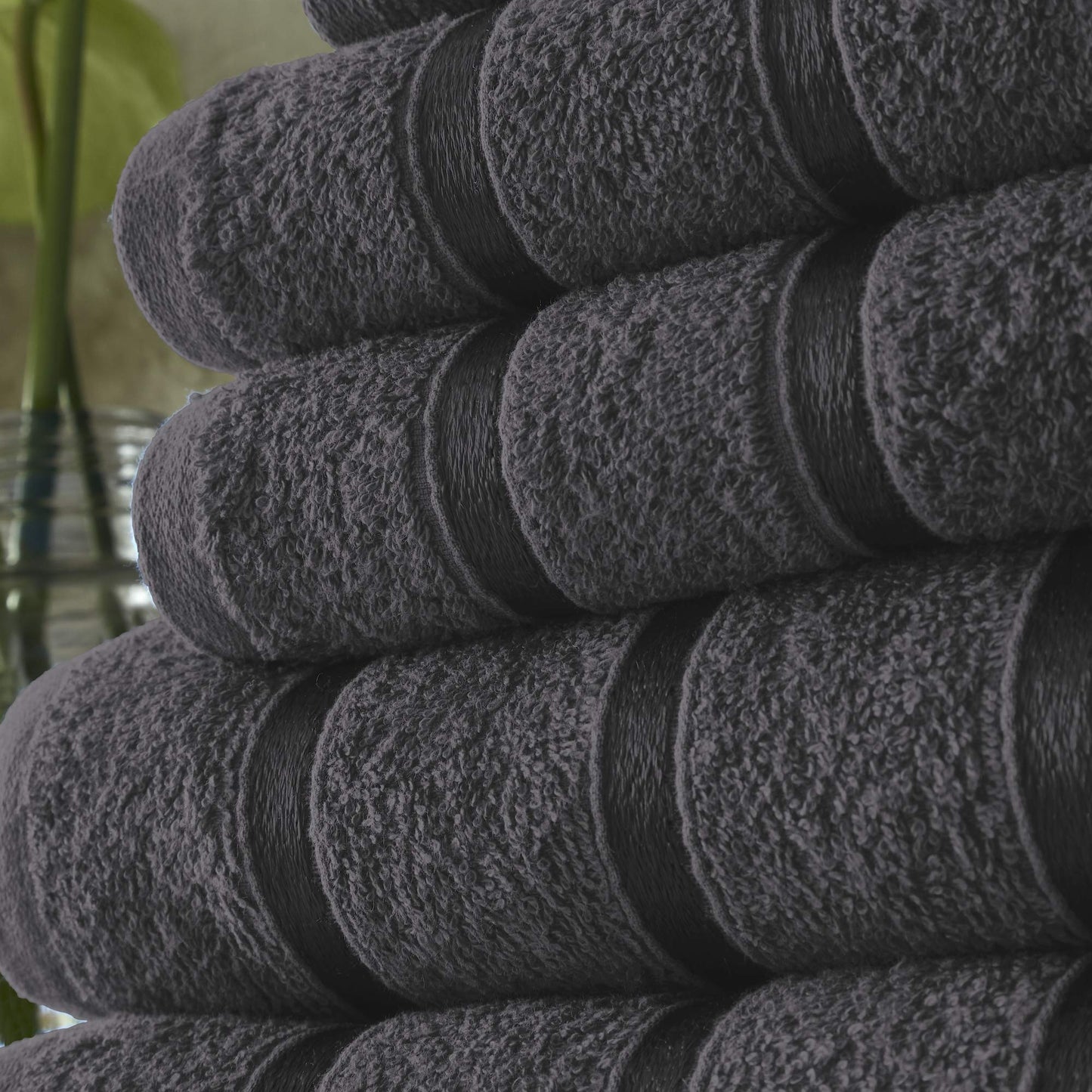 FAIRWAYUK 8-Piece Towels Bale Set for Bathroom, Ultra Soft Premium Quality Water Absorbent Towel Gift Sets, 100% Egyptian Cotton