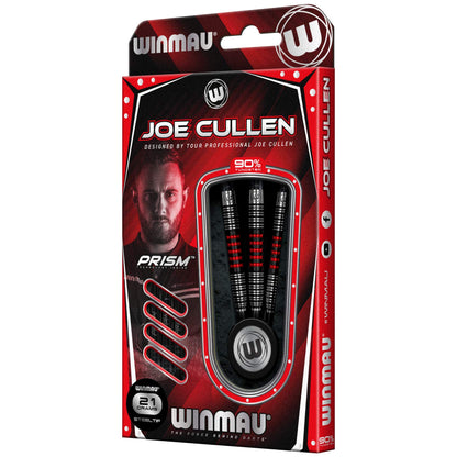 WINMAU Joe Cullen 21 Gram Tungsten Darts with Prism Flights and Shafts (Stems)