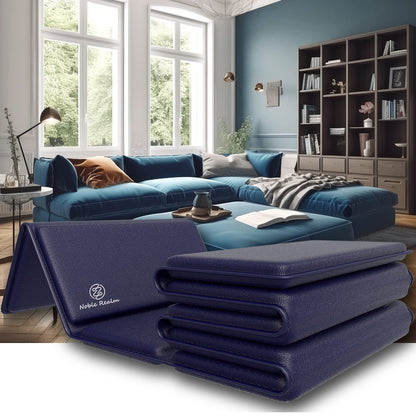 NobleRealm® 𝗫𝗟 𝗟𝗮𝗿𝗴𝗲𝗿 & 𝗧𝗵𝗶𝗰𝗸𝗲𝗻 | 𝑺𝒂𝒈𝒈𝒊𝒏𝒈 𝑪𝒐𝒖𝒄𝒉 𝑪𝒖𝒔𝒉𝒊𝒐𝒏 𝑺𝒖𝒑𝒑𝒐𝒓𝒕 𝑩𝒐𝒂𝒓𝒅 | Heavy Duty Frame & Machine-Washable & Non-Slip 173 x 60 cm