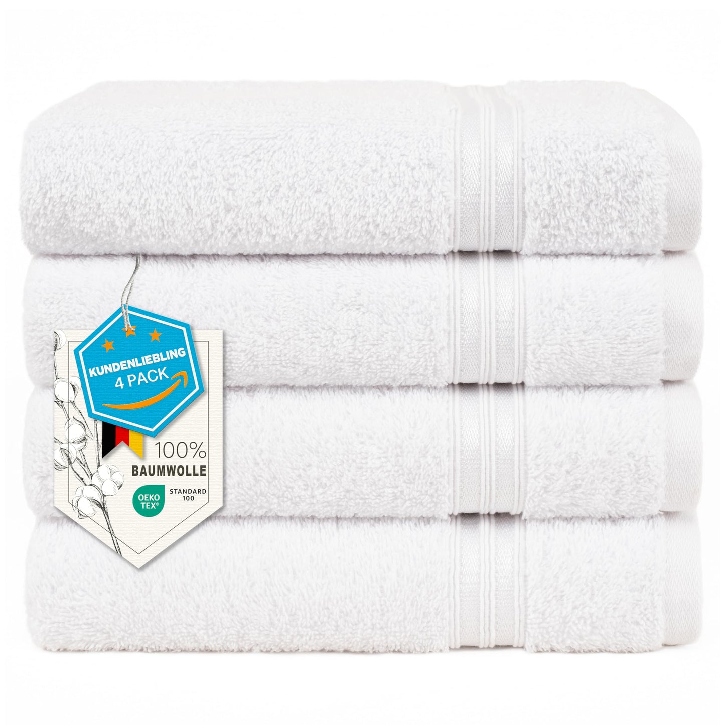 Hammetex Bathrobe 100% Cotton Unisex for Men and Women Quality 400 g/m² Quality Soft Absorbent Terry Towelling Bathrobe for Couples with Pockets