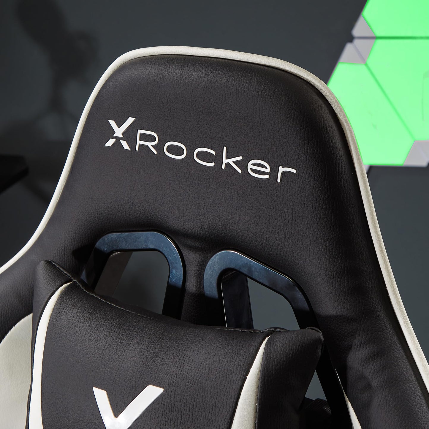 X-Rocker Agility Compact High Back eSports Gaming Chair for Kids & Teens - 3D Armrests, Head & Lumbar Cushion, Height Adjustable