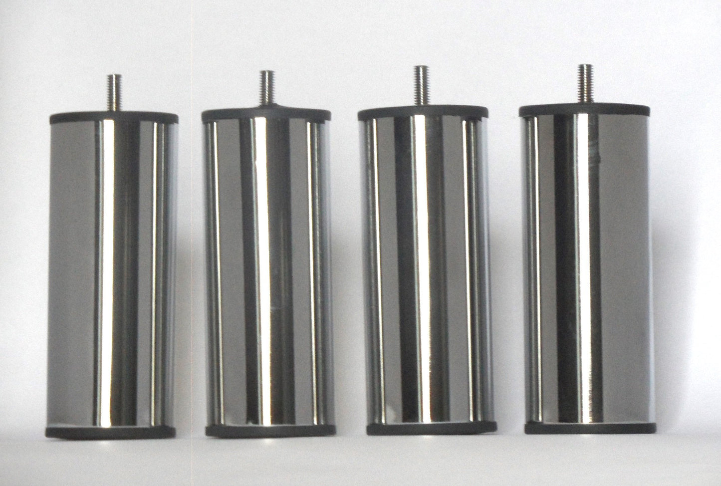 Chrome Steel Bed Legs Height 150 mm (4 Pieces)