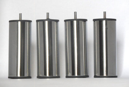 Chrome Steel Bed Legs Height 150 mm 4 Pieces