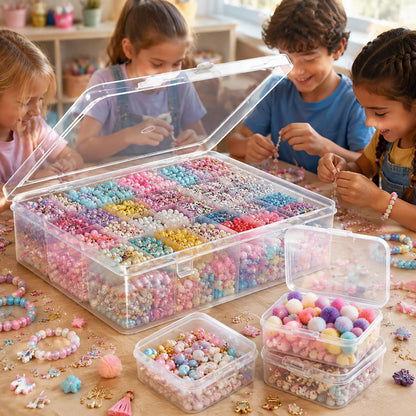 YYGMSS Plastic Storage Box with Lid for Small Parts Beads Craft Items Jewellery with Labels Compartments Container Organiser 30, 5.5 * 5.5 * 2cm