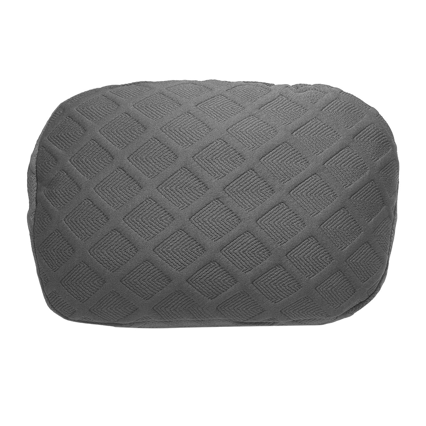 sourcing map Office Chair Pillow Cover, Office Chair Headrest Attachment Mesh Removable Headrest Protector for Home Desk Computer Chairs, Dark Gray
