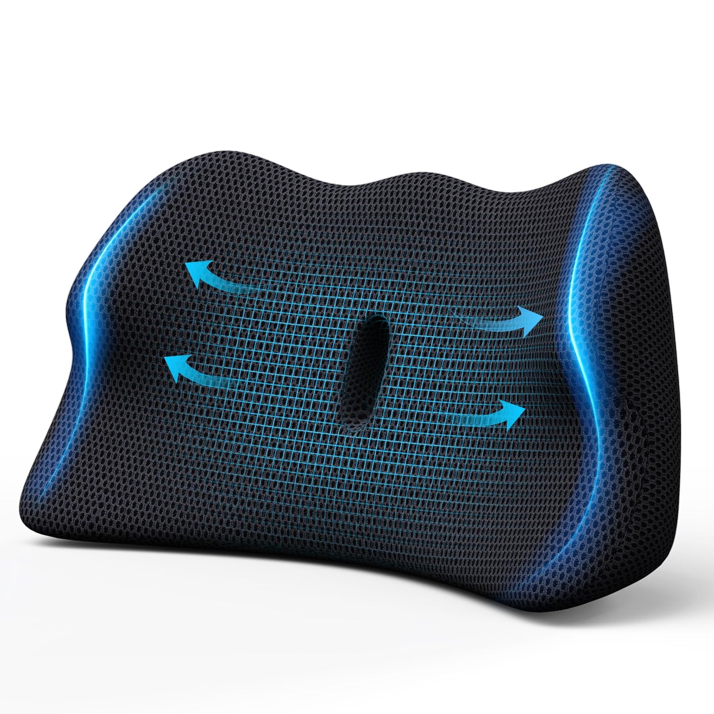 Benazcap Lumbar Support Cushion - Back Support Cushion for Pain Relief