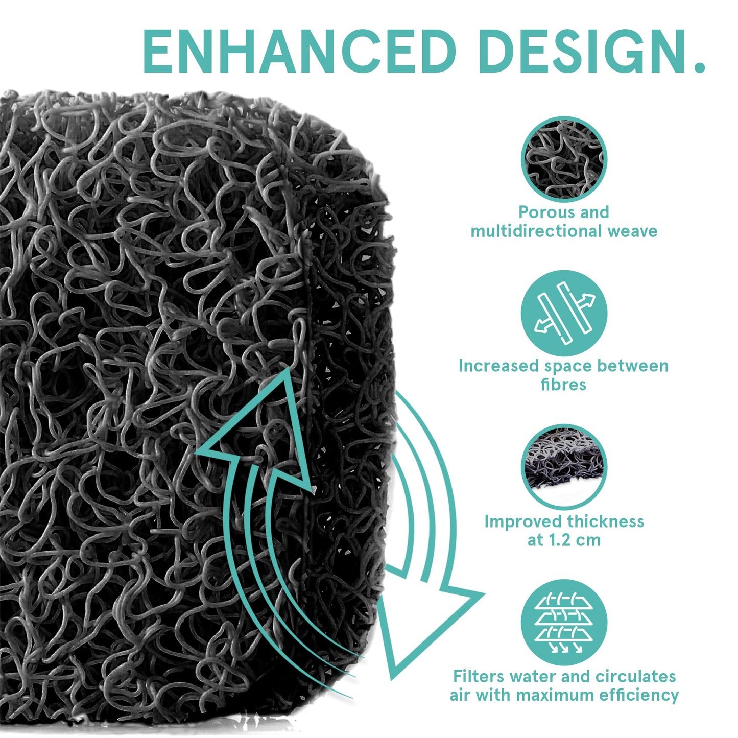 Soap Saver by Smith’s® | Extend Your Soap’s Life | 14 cm (L) x 8 cm (W) x 1.2 cm (H) | Black / 2 Pack | 50% Thicker | Enhanced Design