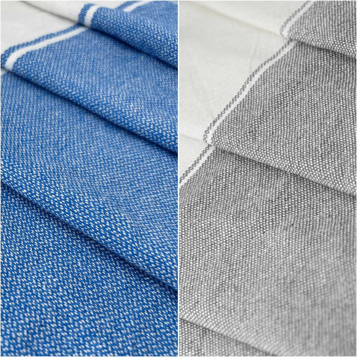 Aspendos Turkish Beach Towel – Lightweight, Quick Dry, Sand Free – 100% Cotton Peshtemal Towel – 90x190 cm – Compact & Soft for Bath, Travel, Holiday