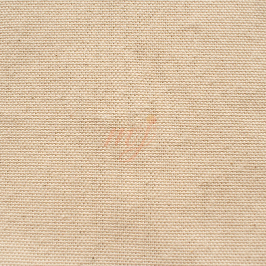 Canvas Fabric - Natural Unbleached 100% Cotton - 230 GSM Half Panama - 160 cm Wide for Craft, Paint, Home D?cor, Patchwork by M&J (10 METRE)