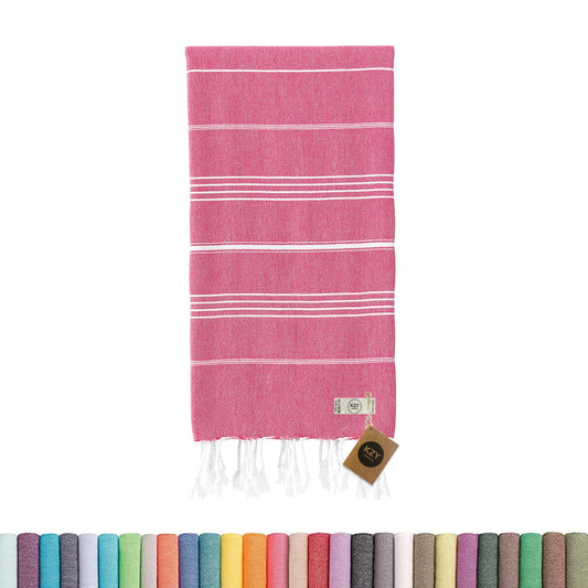KZY LONDON Beach Towel - Large Turkish Beach Towels for Camping, Swimming, Bath, Gym - Quick Dry, Super Absorbent, Lightweight, Cotton 90x180cm Hammam