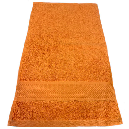 Sue Rossi Guest Towels 30 x 50cm Set Of 2, Organic Turkish Combed Cotton, 600gsm Thick, Soft & Absorbent Bathroom Or Kitchen Small Hand Towel