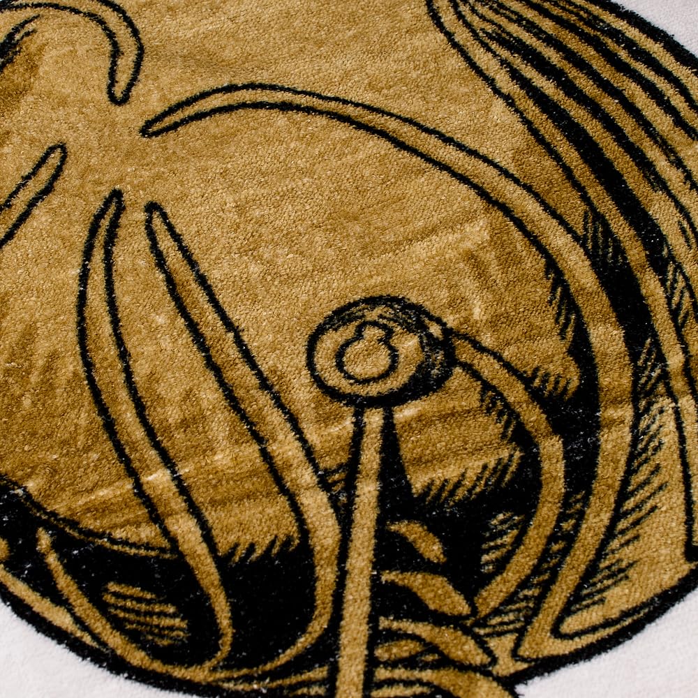 Groovy Uk Harry Potter Golden Snitch Bath Towel, 150 cm Length x 75 cm Width, White