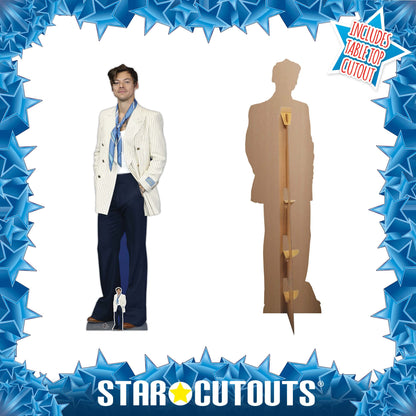 Star Cutouts CS1055 Harry S White Jacket Lifesize Cardboard Cutout With Mini Icon