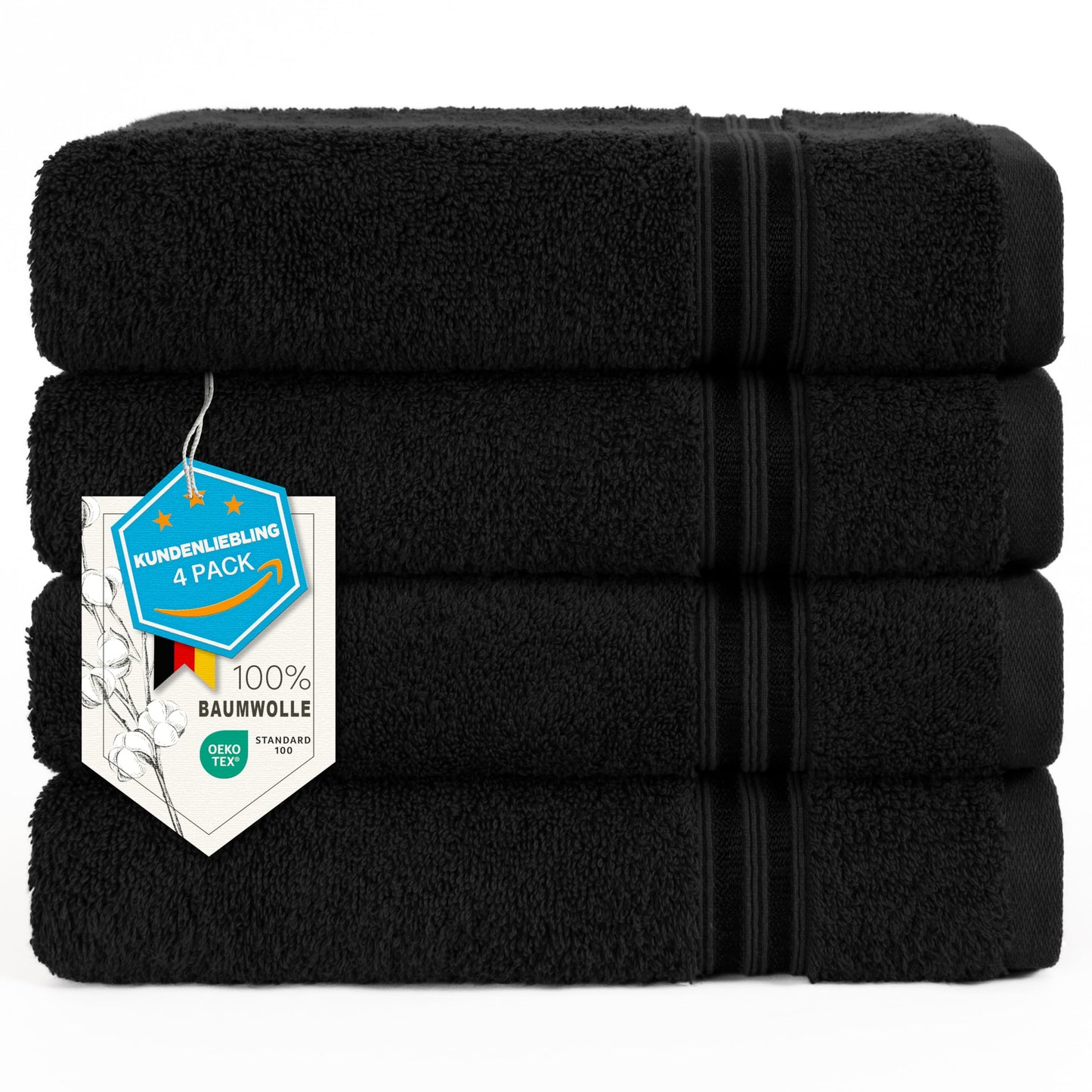 Hammetex Bathrobe 100% Cotton Unisex for Men and Women Quality 400 g/m² Quality Soft Absorbent Terry Towelling Bathrobe for Couples with Pockets