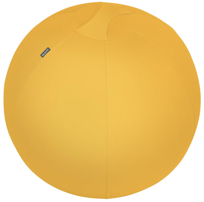 Leitz Active Sitting Ball, Ergonomically Designed Desk Chair Alternative, 65cm Diameter, Includes 100% Fabric Ball Cover, Inner Ball, Hand Air Pump &