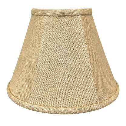 Royal Designs Deep Empire Lamp Shade, Burlap, 9 x 16 x 12.25