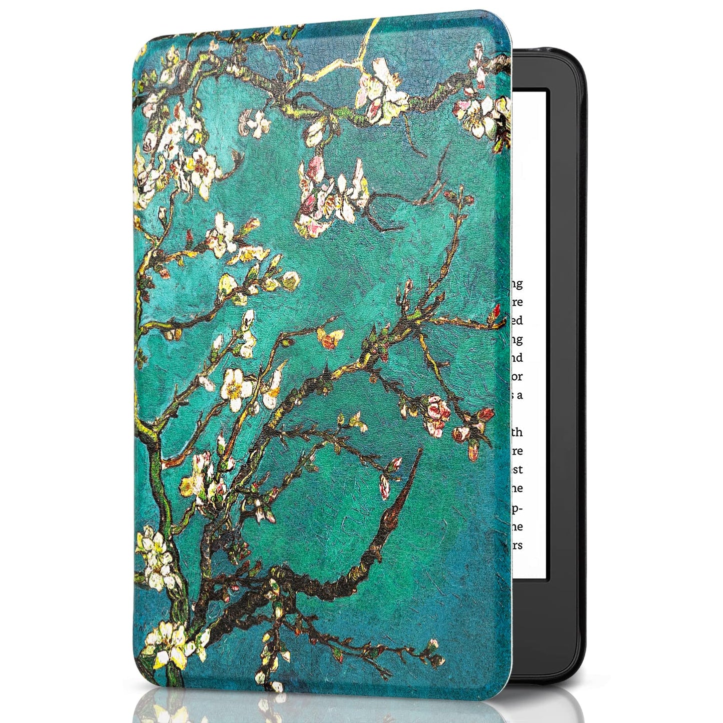 CoBak Case for 6 Inch E-Reader 11th Generation 2024 and 2022, Auto Sleep/Wake, Premium PU Smart Cover for Kindle, Kobo, Boox, Blossom