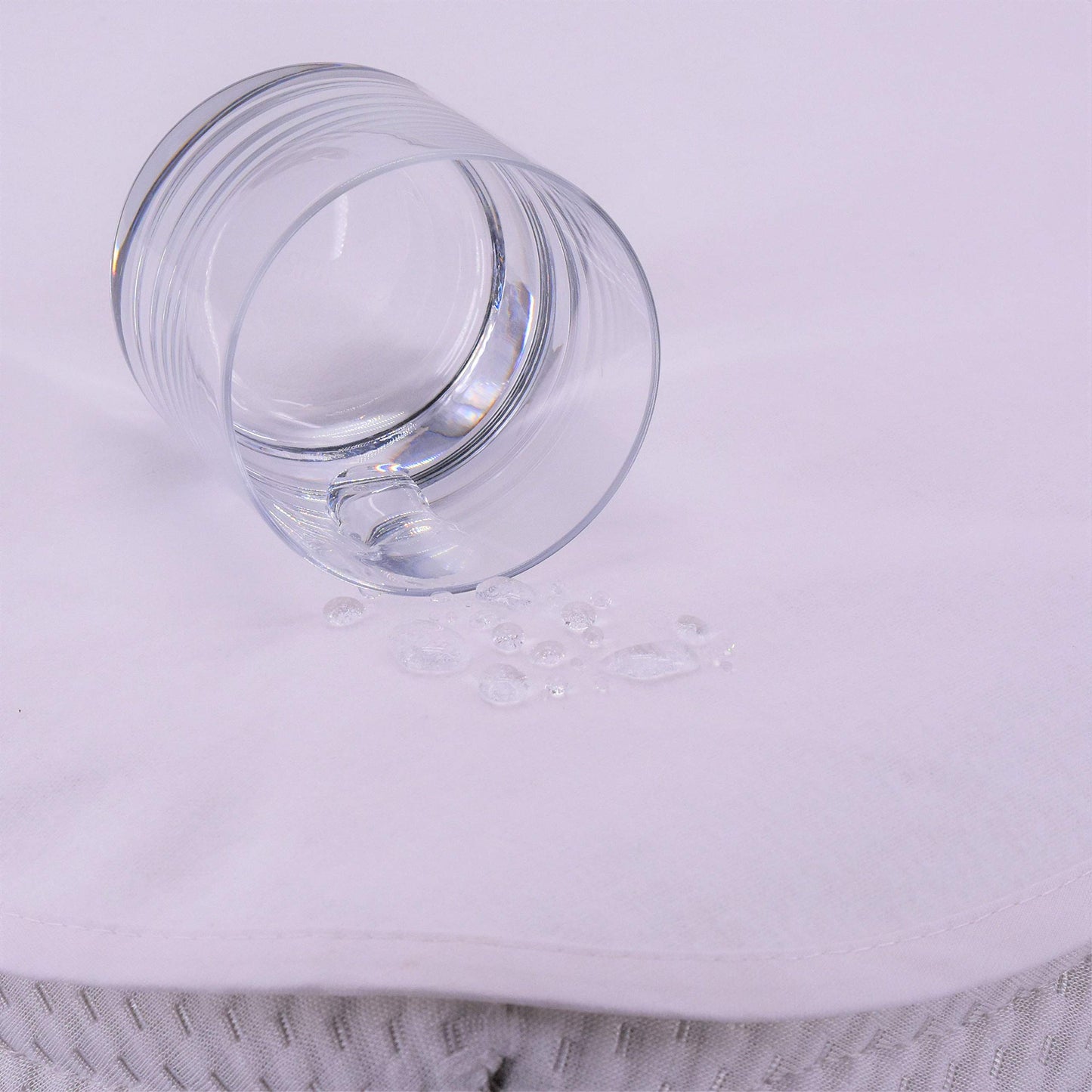 Setex Waterproof Molleton Mattress Protector 120 x 200 cm 100% Cotton Generation White