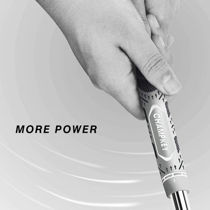 Champkey Premium Hybrid Golf Grips 13 Pack | All Weather Performance Golf Club Grips | Choose Between 13 Grips with 15 Tapse and 13 Grips with All