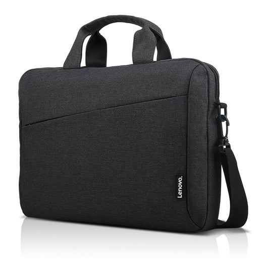 Lenovo Laptop Shoulder Bag T210, 15.6-Inch Laptop or Tablet, Sleek, Durable and Water-Repellent Fabric, Lightweight Toploader, Business Casual or