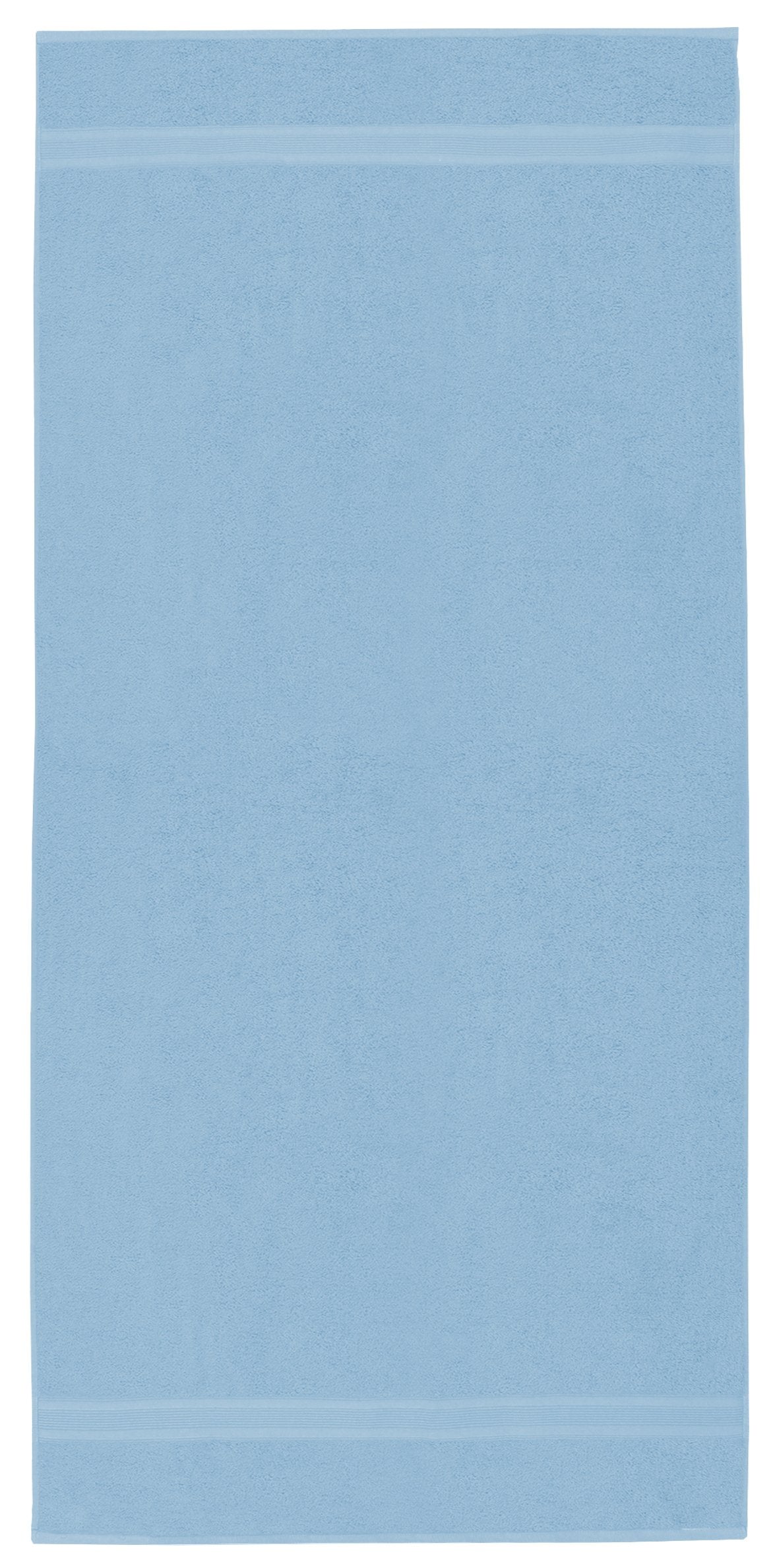 NatureMark Premium Quality Bath Towels 80 x 200 cm Pack of 2 Light Blue