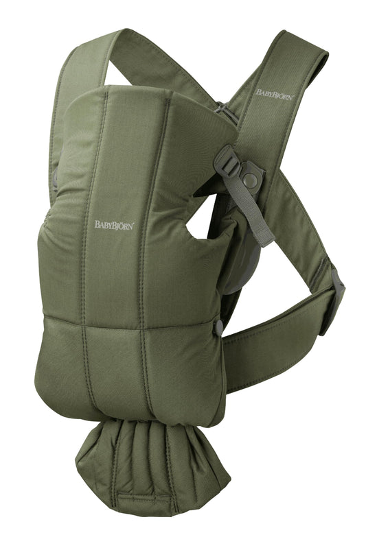 BabyBj?rn Baby Carrier Mini, Woven, Dark Green