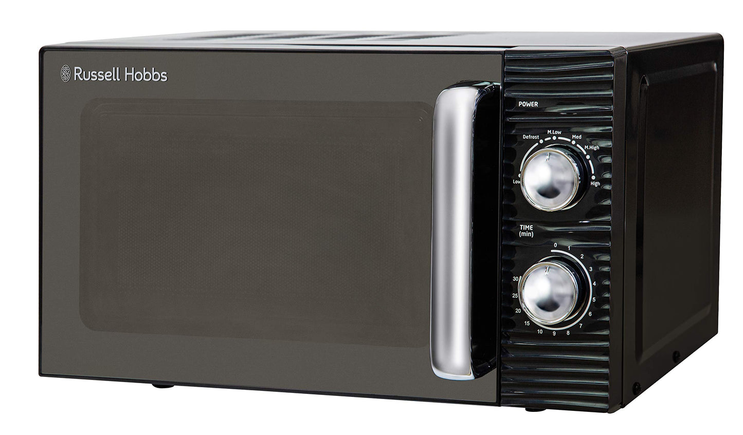 Russell Hobbs RHM1731B INSPIRE Black 17 Litre Manual Microwave