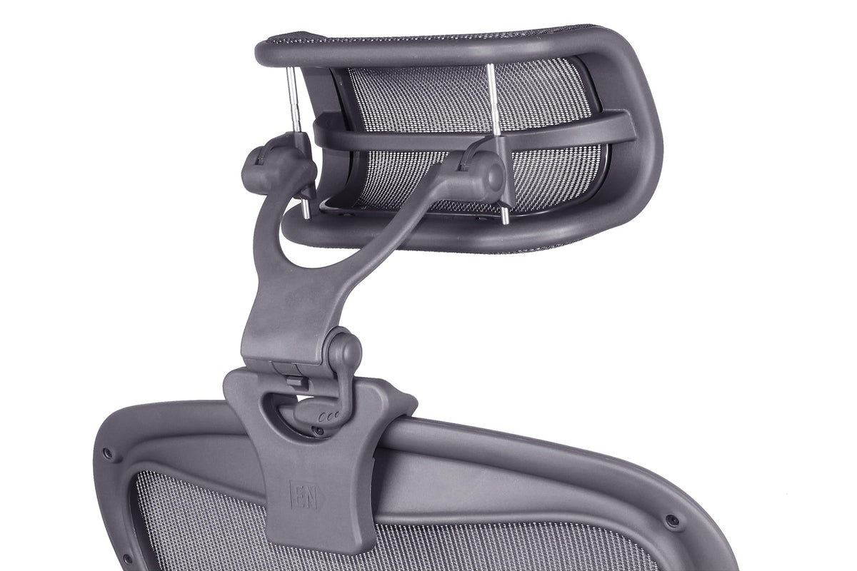 Engineered Now The Original Headrest for the Herman Miller Aeron Chair H4 for Remastered, Carbon