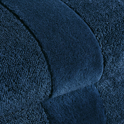 Christy Prism Bath Towel Set | 2 pieces | Vibrant Colours | 100% Turkish Cotton | Super Soft and Fluffy | Quick Dry | Midnight Navy
