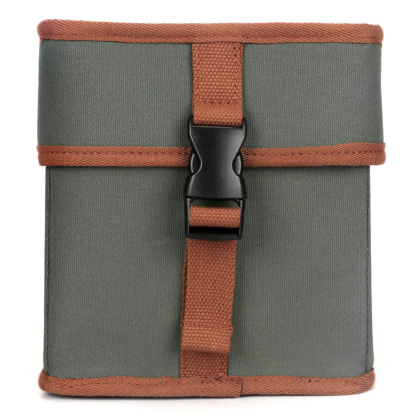Tourbn Waterproof Canvas Bicycle Pannier Bike Rear Rack Insulated Trunk Cooler Bag Takeaway Food Delivery Case Green