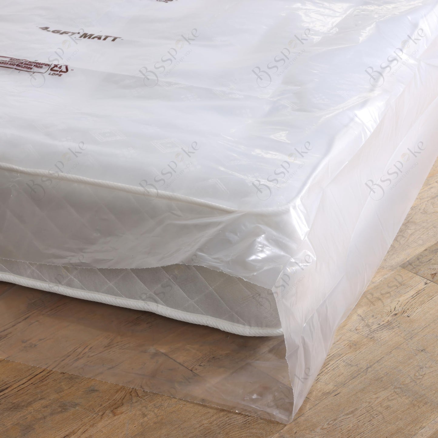 BSSPOKE 500 Guage Single Mattress Bags for Storage Durable Mattress Storage Bag for Moving & Storage – Perfect Fit, Ultra-Strong Material