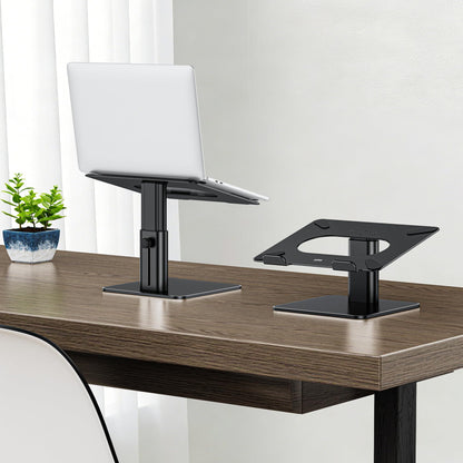Auvo Laptop Stand for Desk, ALS02 Adjustable Notebook Holder, Computer Holder Stand Compatible with 10-15.6 inch Laptops, Black