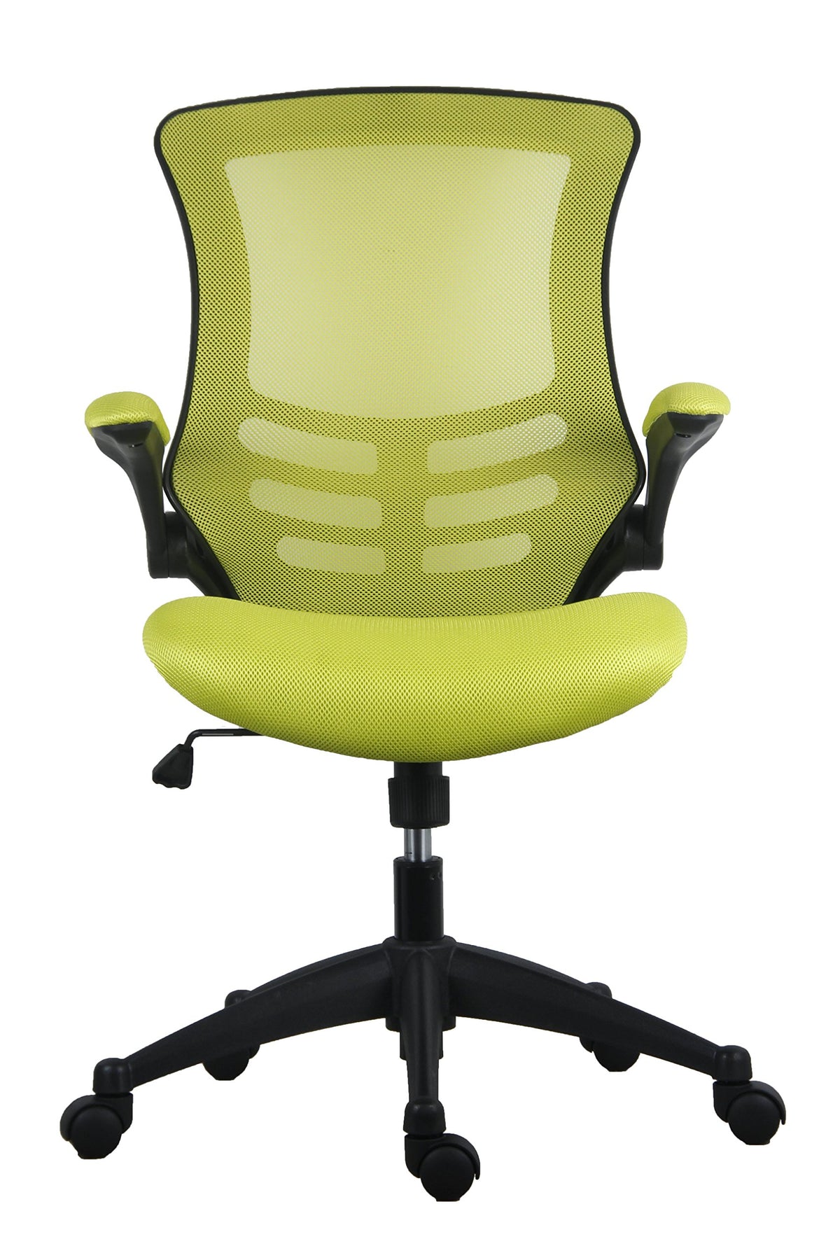 Office Hippo Mesh Operator Office Chair, Height & Tilt Adjustable Ergonomic Chair with Tension Control, Flip Up Arms, Computer Chair for Daily Use