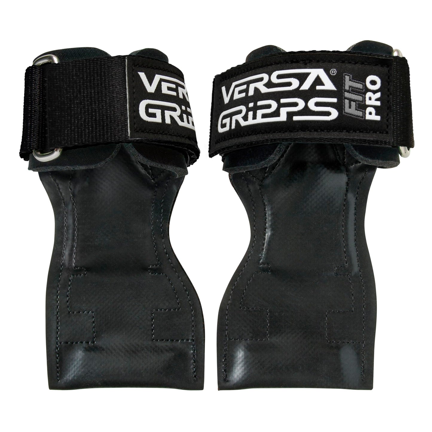 Versa Gripps? Fit Pro, Made in The USA, Wrist Straps for Female Athlete, The Best Training Accessory, Midnight, R/L