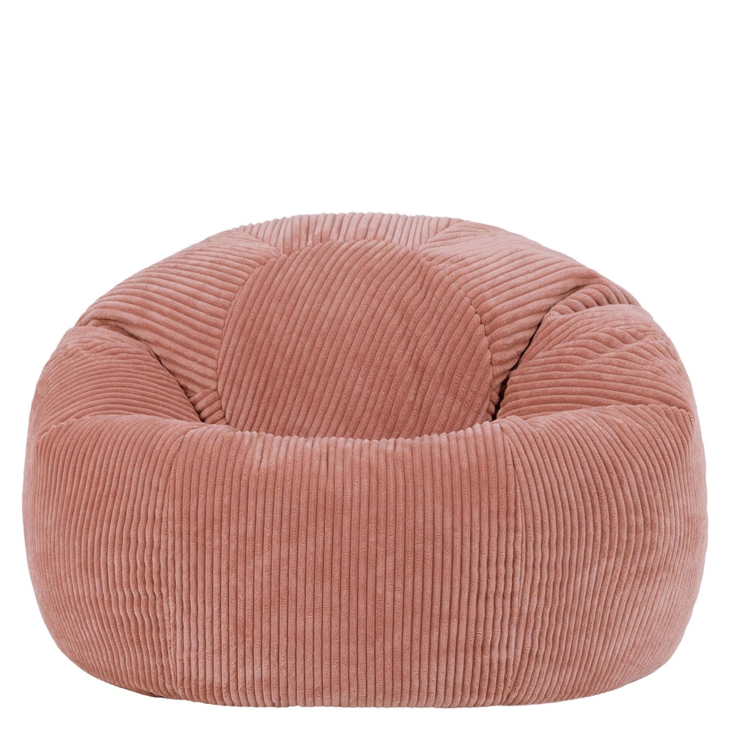 icon Kingston Cord Bean Bag with Filling Included, Pink